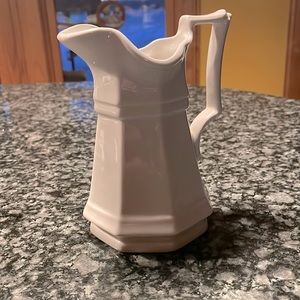 Vintage Red Cliff Ironstone Pitcher